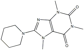  3,7-Dihydro-8-(1-piperidinyl)-1,3,7-trimethyl-1H-purine-2,6-dione