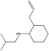 2-(2-Propenyl)-N-isobutylcyclohexanamine 结构式