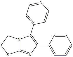 2,3-Dihydro-6-phenyl-5-(4-pyridyl)imidazo[2,1-b]thiazole