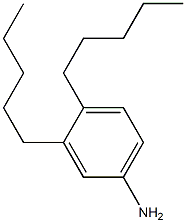 3,4-Dipentylaniline Struktur