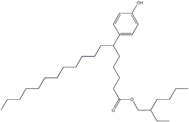 6-(4-Hydroxyphenyl)stearic acid 2-ethylhexyl ester