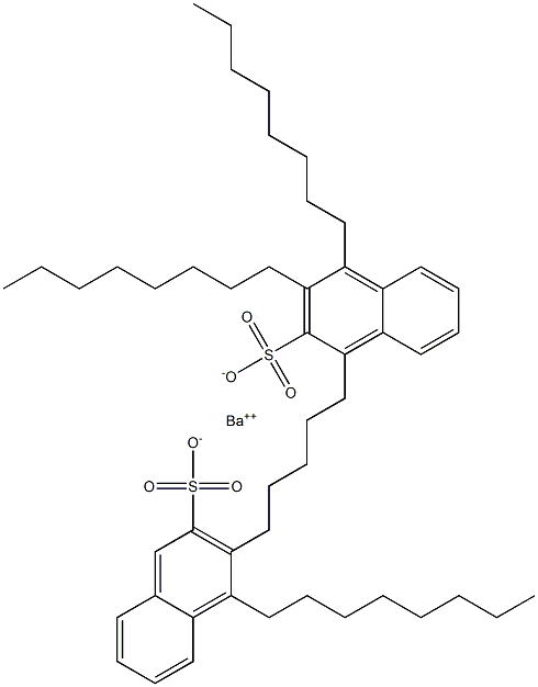  Bis(3,4-dioctyl-2-naphthalenesulfonic acid)barium salt