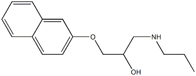 1-(Propylamino)-3-(2-naphtyloxy)-2-propanol