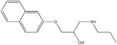 1-(Propylamino)-3-(2-naphtyloxy)-2-propanol|