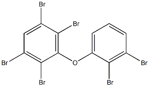 2,2',3,3',5,6-Hexabromo[1,1'-oxybisbenzene] Structure