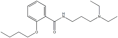 2-Butoxy-N-[3-(diethylamino)propyl]benzamide Structure