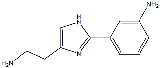 2-[3-Aminophenyl]-1H-imidazole-4-ethanamine,,结构式