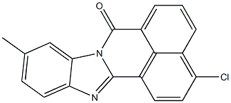 3-Chloro-10-methyl-7H-benzimidazo[2,1-a]benz[de]isoquinolin-7-one