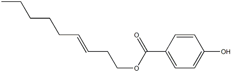 4-Hydroxybenzoic acid 3-nonenyl ester|