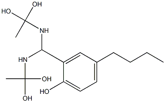 2-[Bis[(1,1-dihydroxyethyl)amino]methyl]-4-butylphenol