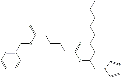 Adipic acid 1-benzyl 6-[1-(1H-imidazol-1-ylmethyl)octyl] ester