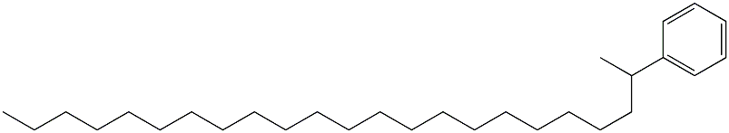 1-メチルドコシルベンゼン 化学構造式