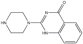 2-Piperazino-4(1H)-quinazolinone Struktur