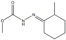 2-(2-Methylcyclohexylidene)hydrazinecarboxylic acid methyl ester