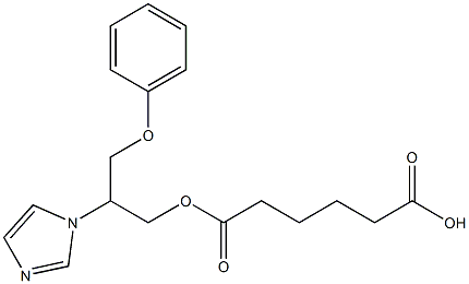 Adipic acid 1-[2-(1H-imidazol-1-yl)-2-(phenoxymethyl)ethyl] ester