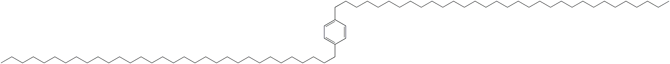1,4-Di(dotriacontan-1-yl)benzene,,结构式