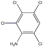 2,3,4,6-Tetrachloroaniline,,结构式