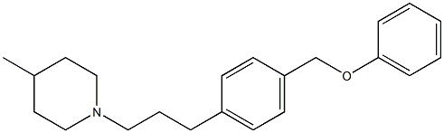 4-Methyl-1-[3-(p-phenoxymethylphenyl)propyl]piperidine