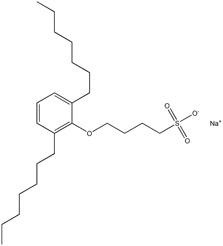 4-(2,6-Diheptylphenoxy)butane-1-sulfonic acid sodium salt