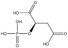 [R,(+)]-2-(Phosphonooxy)succinic acid Struktur