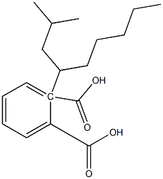 (-)-フタル酸水素1-[(R)-2-メチルノナン-4-イル] 化学構造式