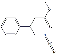  4-Azido-3-phenylselenobutanoic acid methyl ester