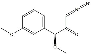 [S,(-)]-3-Diazo-1-methoxy-1-(m-methoxyphenyl)-2-propanone|