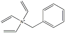 Triethenylbenzylaminium,,结构式