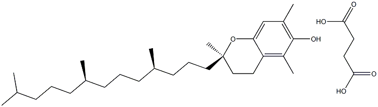 (2R)-3,4-Dihydro-2,5,7-trimethyl-2-[(4R,8R)-4,8,12-trimethyltridecyl]-2H-1-benzopyran-6-ol hydrogen succinate