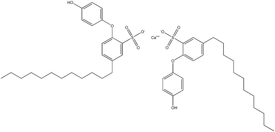 Bis(4'-hydroxy-4-dodecyl[oxybisbenzene]-2-sulfonic acid)calcium salt