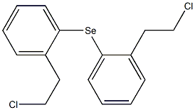 (2-クロロエチル)フェニルセレニド 化学構造式