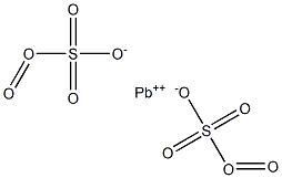 Lead(II) oxysulfate 结构式