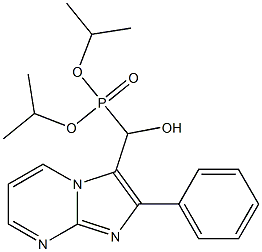(2-Phenylimidazo[1,2-a]pyrimidin-3-yl)hydroxymethylphosphonic acid diisopropyl ester