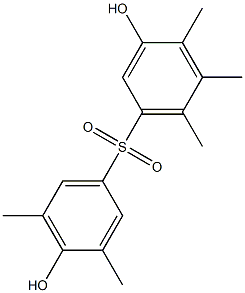 3,4'-Dihydroxy-3',4,5,5',6-pentamethyl[sulfonylbisbenzene]