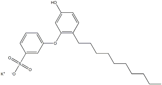 3'-Hydroxy-6'-decyl[oxybisbenzene]-3-sulfonic acid potassium salt