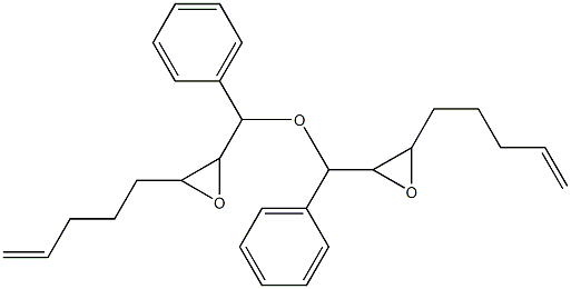 3-(4-ペンテニル)フェニルグリシジルエーテル 化学構造式