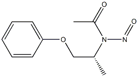 (+)-N-[(R)-1-Methyl-2-phenoxyethyl]-N-nitrosoacetamide|