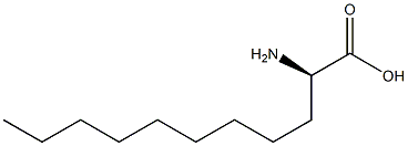 [R,(-)]-2-Aminoundecanoic acid Structure