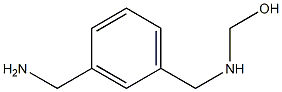 N-(ヒドロキシメチル)-1,3-ベンゼンビスメタンアミン 化学構造式