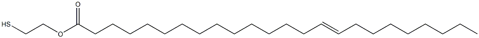 15-Tetracosenoic acid 2-mercaptoethyl ester 结构式