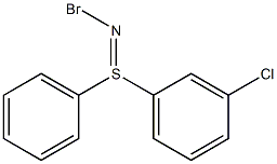 N-Bromo-S-phenyl-S-(3-chlorophenyl)sulfilimine