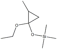 1-Ethoxy-1-(trimethylsiloxy)-2-methylcyclopropane Structure