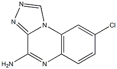 4-Amino-8-chloro[1,2,4]triazolo[4,3-a]quinoxaline Structure