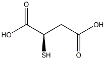 (R)-2-Mercaptosuccinic acid,,结构式