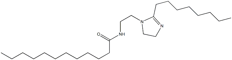1-(2-Lauroylaminoethyl)-2-octyl-2-imidazoline Structure