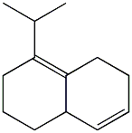 1,2,4a,5,6,7-Hexahydro-8-isopropylnaphthalene,,结构式