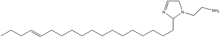 1-(2-アミノエチル)-2-(14-オクタデセニル)-3-イミダゾリン 化学構造式