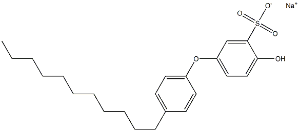 4-Hydroxy-4'-undecyl[oxybisbenzene]-3-sulfonic acid sodium salt