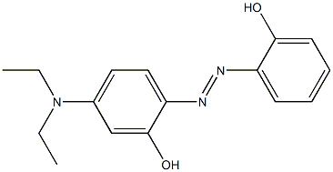 4-ジエチルアミノアゾベンゼン-2-オール 化学構造式