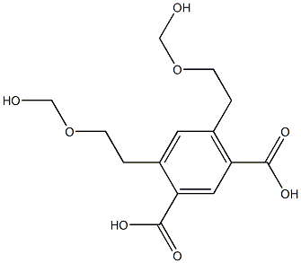 4,6-Bis[2-(hydroxymethoxy)ethyl]isophthalic acid|